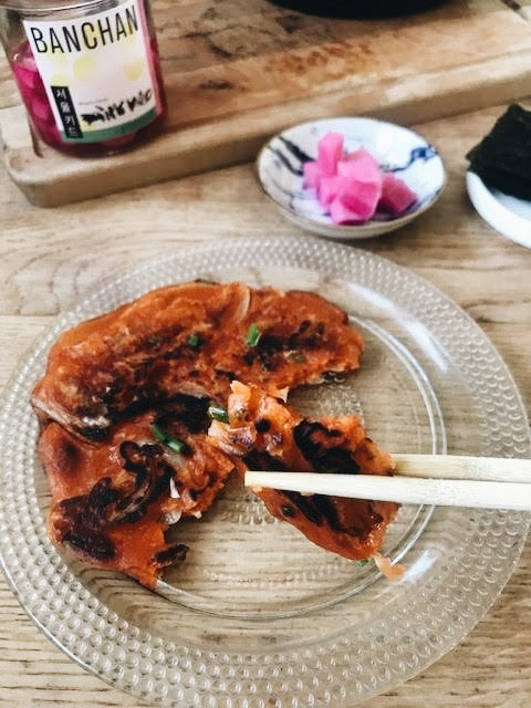 How to make Kimchi Jjun at Home (: