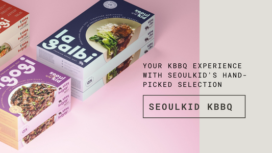 eoulkid's Hand-Picked KBBQ Selection - Unforgettable Flavors and Moments  Description: In this vibrant cover image, friends gather around a Korean BBQ grill, immersed in the joy of savoring delectable dishes.